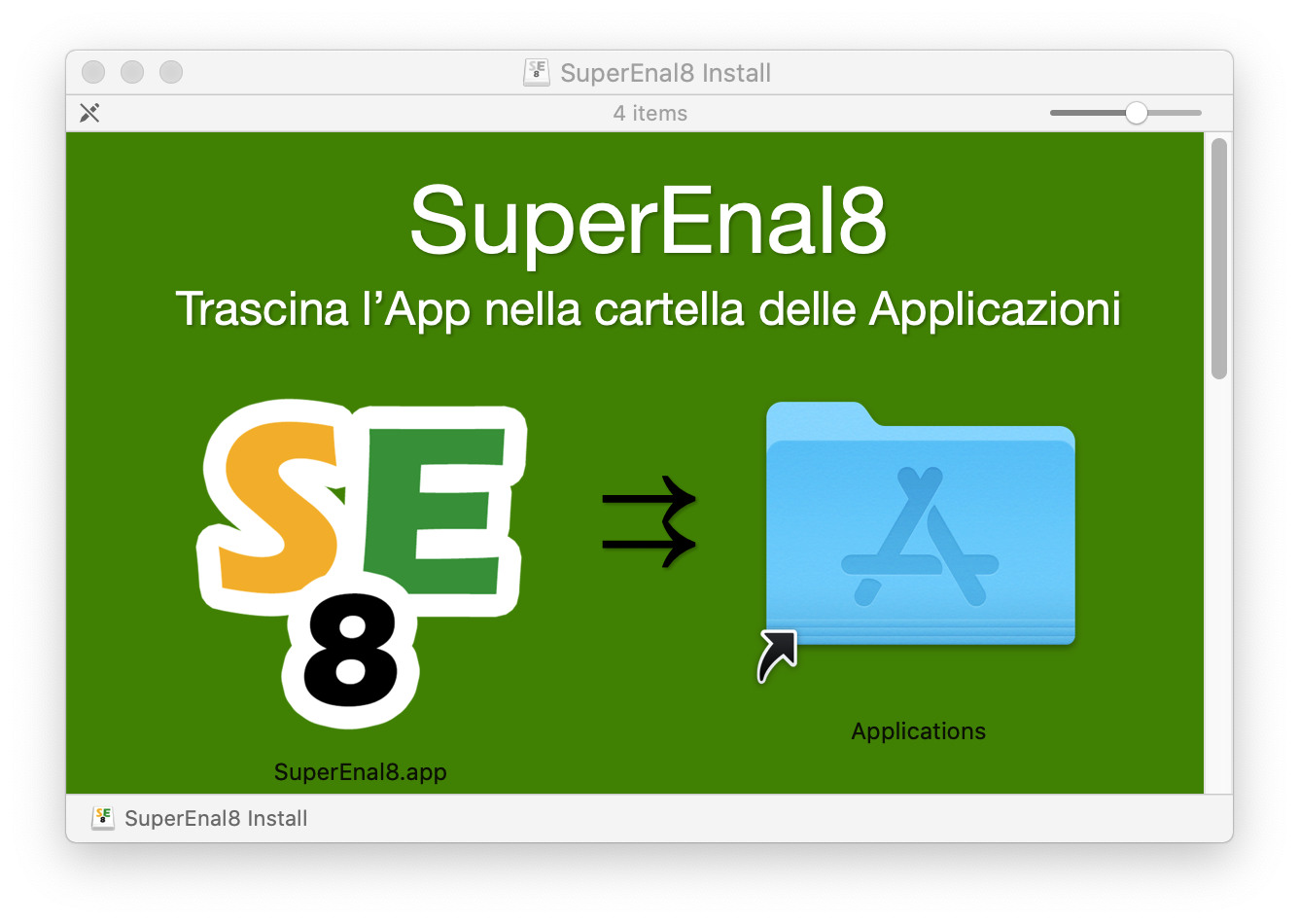 install superenal8 in macOS 4